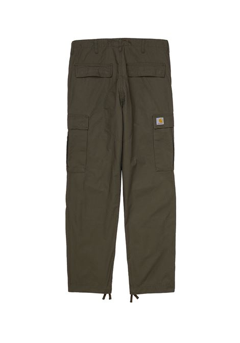 pantaloni regular cargo uomo cipresso in cotone CARHARTT WIP | I03246763.02